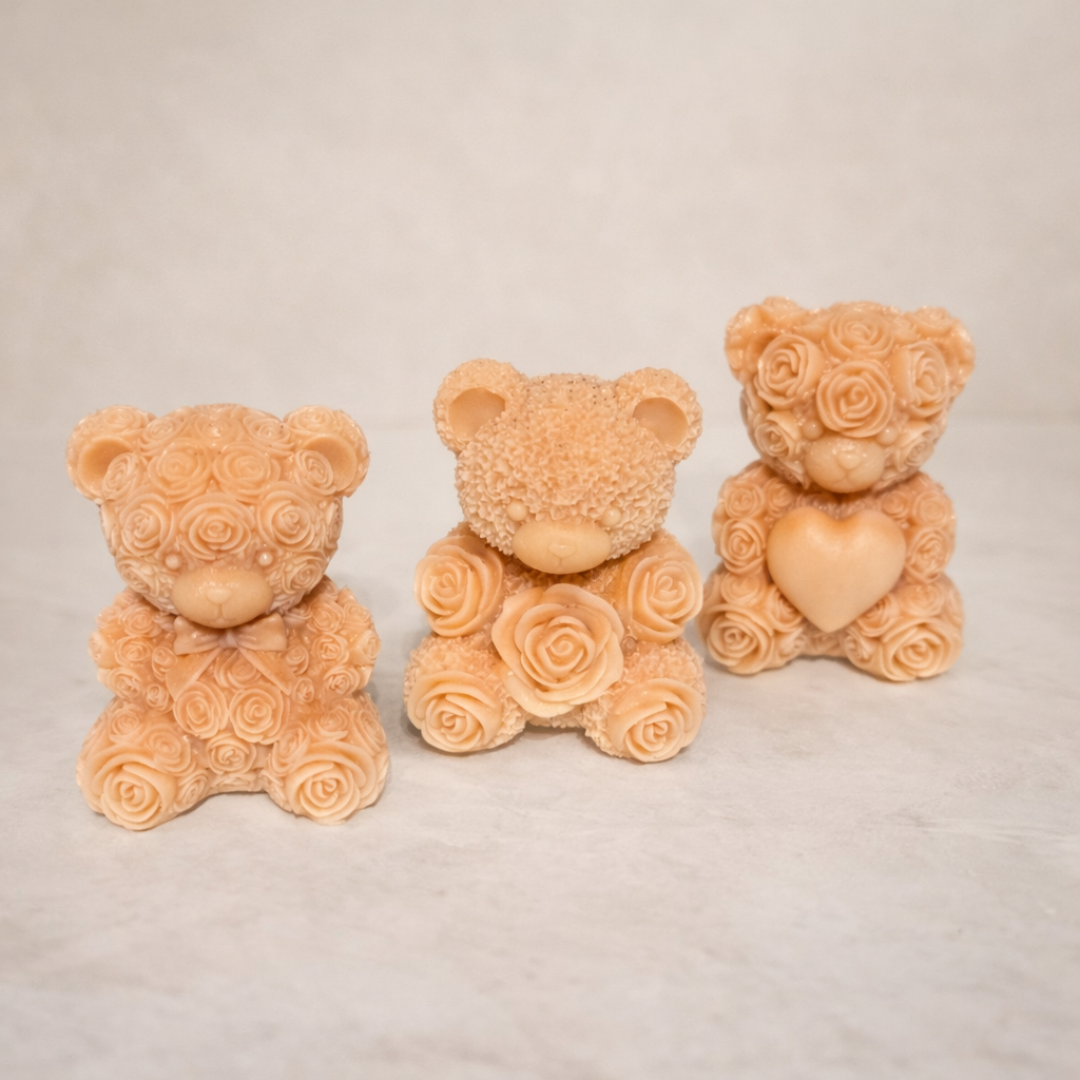 Rose Bear Melt Set